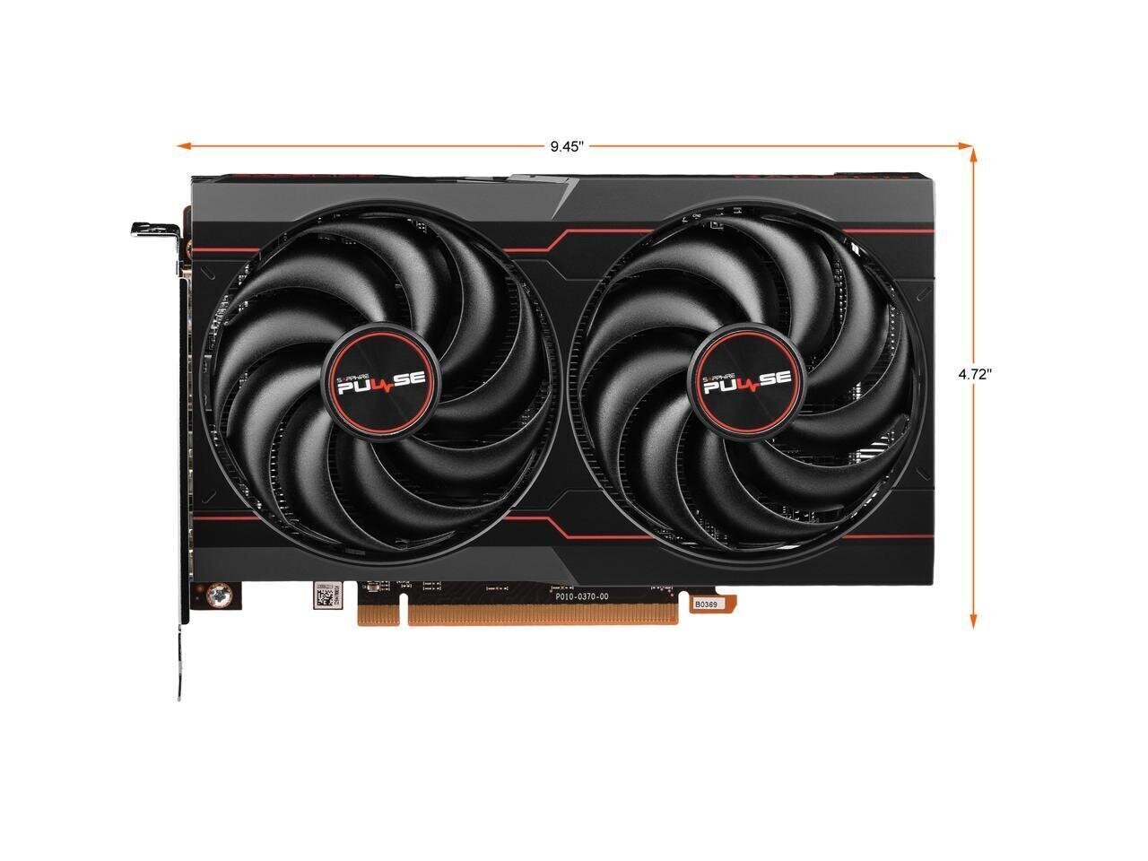 Sapphire Pulse AMD Radeon RX 6600 hinta ja tiedot | Näytönohjaimet | hobbyhall.fi