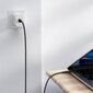 Choetech-sarja 2 USB Type C -kaapelia - USB Type C Power Delivery 60W 5A 1,2m + 2m musta (XCC-1003). hinta ja tiedot | Puhelinkaapelit | hobbyhall.fi