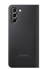 Puhelimen Samsung LEDView kuori sopii Galaxy S21 + / musta hinta ja tiedot | Puhelimen kuoret ja kotelot | hobbyhall.fi