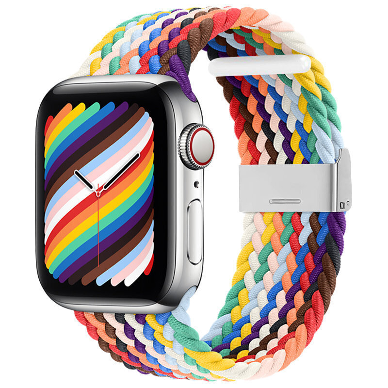 Apple Watch 7/6 /SE/5/4/3/2,41mm/40mm/38mm vaihtoranneke hinta ja tiedot | Älykellojen ja aktiivisuusrannekkeiden lisätarvikkeet | hobbyhall.fi