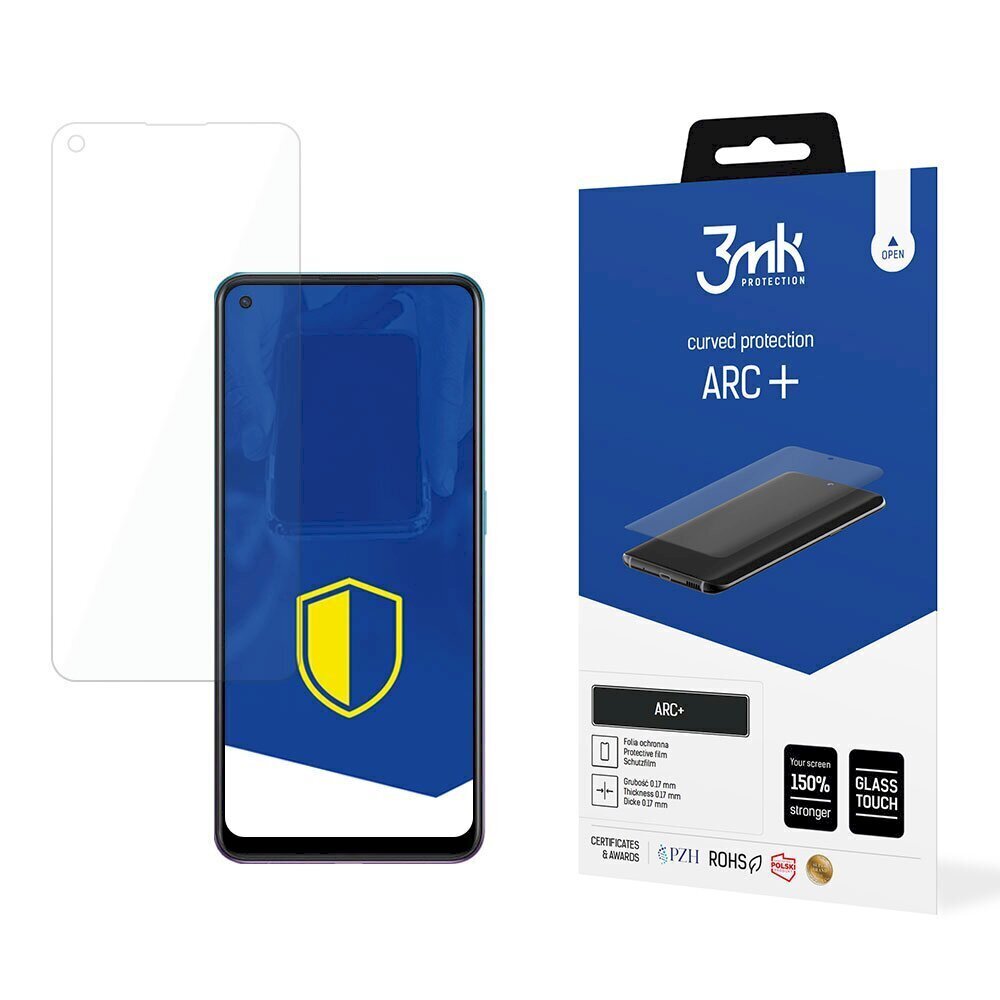 Oppo A95 5G 3mk ARC + suojakalvo hinta ja tiedot | Näytönsuojakalvot ja -lasit | hobbyhall.fi