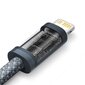 Baseus kaapeli iPhone USB Type C - Lightning 1m, Virransyöttö 20W harmaa (CALD000016) hinta ja tiedot | Puhelinkaapelit | hobbyhall.fi
