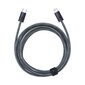 Baseus kaapeli iPhone USB Type C - Lightning 2m, Virransyöttö 20W harmaa (CALD000116) hinta ja tiedot | Puhelinkaapelit | hobbyhall.fi