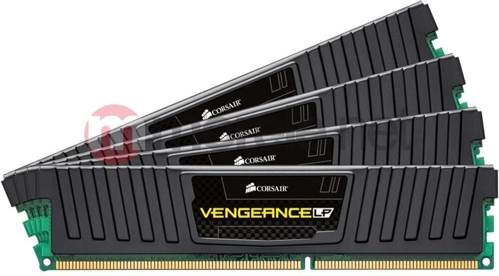 Corsair Vengeance LP Black DDR3-1600 CL10 32GB (CML32GX3M4A1600C10) hinta ja tiedot | Muisti (RAM) | hobbyhall.fi
