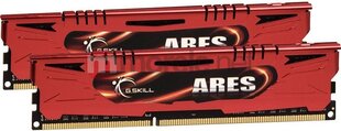 G.Skill Ares DDR3 2x8GB 1600MHz CL9 XMP (F3-1600C9D-16GAR) hinta ja tiedot | Muisti (RAM) | hobbyhall.fi
