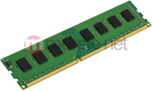 Kingston DDR3L 4GB 1600MHz CL11 (KVR16LN11/4) hinta ja tiedot | Muisti (RAM) | hobbyhall.fi