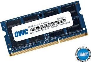 OWC Apple Qualified DDR3 SODIMM 8GB 1333MHz CL9 (OWC1333DDR3S8GB) hinta ja tiedot | Muisti (RAM) | hobbyhall.fi
