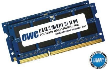 OWC DDR3 SODIMM 2x4GB 1600MHz CL11 Apple Qualified (OWC1600DDR3S08S) hinta ja tiedot | Muisti (RAM) | hobbyhall.fi