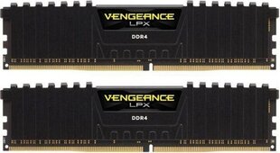 RAM-muisti Corsair Vengeance LPX 16GB 3000MHz DDR4 CL15 KIT 2 CMK16GX4M2B3000C15 hinta ja tiedot | Muisti (RAM) | hobbyhall.fi
