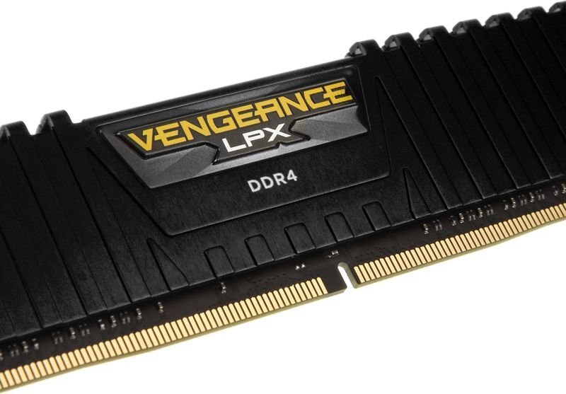 RAM-muisti Corsair Vengeance LPX 32GB 2666MHz DDR4 CL16 KIT 4 CMK32GX4M4A2666C16. hinta ja tiedot | Muisti (RAM) | hobbyhall.fi