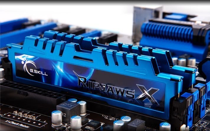 G.Skill DDR3 16GB (8GBx2) 2133, CL10 RipjawsX Dual (F3-2133C10D-16GXM) hinta ja tiedot | Muisti (RAM) | hobbyhall.fi