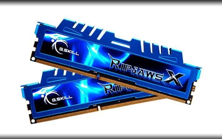 G.Skill DDR3 16GB (8GBx2) 2133, CL10 RipjawsX Dual (F3-2133C10D-16GXM) hinta ja tiedot | Muisti (RAM) | hobbyhall.fi