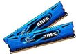 G.Skill DDR3 16GB (8GBx2) 2400MHz, CL11, ARES Dual (F3-2400C11D-16GAB) hinta ja tiedot | Muisti (RAM) | hobbyhall.fi