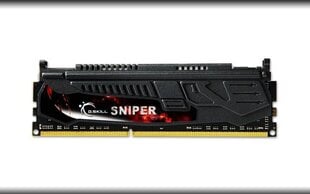 G.Skill DDR3 16GB (8GBx2) 2400MHz, CL11, SNIPER Dual (F3-2400C11D-16GSR) hinta ja tiedot | Muisti (RAM) | hobbyhall.fi