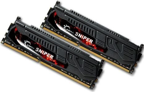 G.Skill DDR3 16GB (8GBx2) 2400MHz, CL11, SNIPER Dual (F3-2400C11D-16GSR) hinta ja tiedot | Muisti (RAM) | hobbyhall.fi