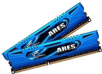 G.Skill Ares DDR3 8GB (4GBx2), 2400MHz, CL11 Dual (F3-2400C11D-8GAB) hinta ja tiedot | Muisti (RAM) | hobbyhall.fi