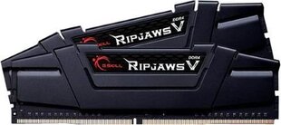 G.Skill Ripjaws V DDR4, 2x4GB, 3200MHz, CL16 (F4-3200C16D-8GVKB) hinta ja tiedot | G.Skill Tietokoneet ja pelaaminen | hobbyhall.fi