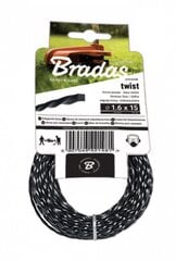 Bradas TWIST siima, 3.0 mm x 15 m hinta ja tiedot | Puutarhatyökalujen tarvikkeet | hobbyhall.fi