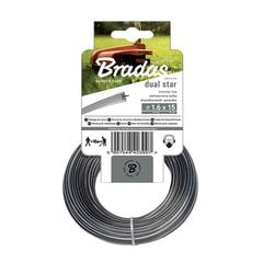 Bradas RIPPER DUAL Square siima, 2,0mm x 50m hinta ja tiedot | Puutarhatyökalujen tarvikkeet | hobbyhall.fi