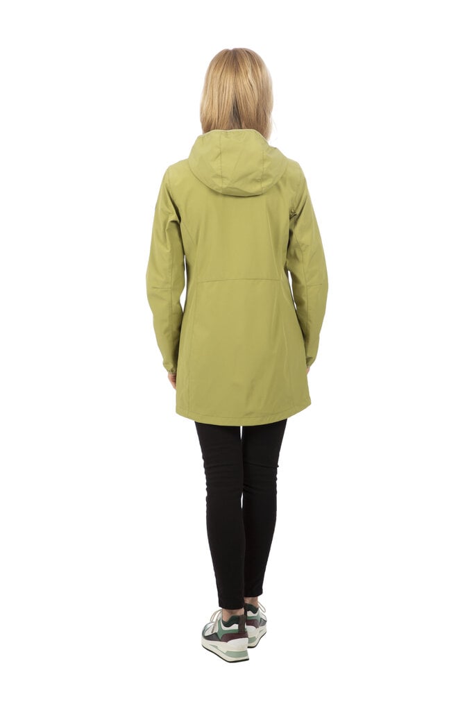 Icepeak naisten pitkä softshell-takki ALBANY, oliivinvihreä hinta ja tiedot | Naisten ulkoilutakit | hobbyhall.fi