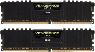 Corsair Vengeance LPX DDR4, 2x4GB, 2400MHz, CL16 (CMK8GX4M2A2400C16) hinta ja tiedot | Muisti (RAM) | hobbyhall.fi