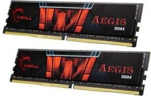 G.Skill Aegis DDR4, 2x4GB, 2133MHz, CL15 (F4-2133C15D-8GIS) hinta ja tiedot | Muisti (RAM) | hobbyhall.fi