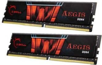 G.Skill Aegis DDR4, 2x4GB, 2400MHz, CL15 (F4-2400C15D-8GIS) hinta ja tiedot | Muisti (RAM) | hobbyhall.fi