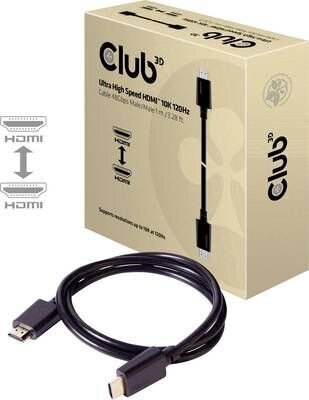 Club 3D CAC-1372 HDMI - HDMI, 2 m hinta ja tiedot | Kaapelit ja adapterit | hobbyhall.fi