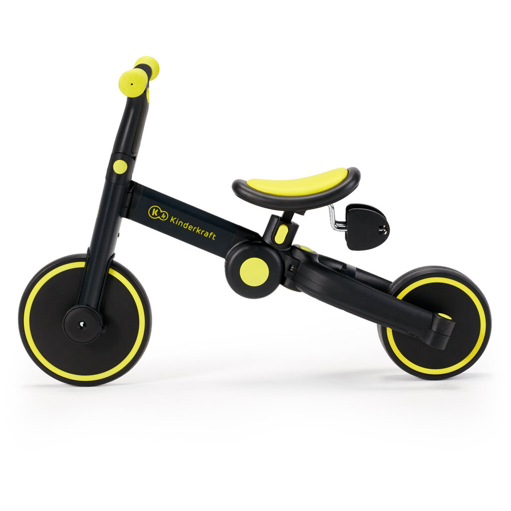 Potkupyörä 3in1 Kinderkraft 4 trike, vaaleanpunainen hinta ja tiedot | Kolmipyörät | hobbyhall.fi