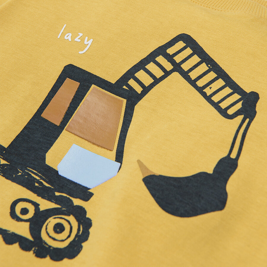 Cool Club T-paita lapsille, CCB2400207, keltainen hinta ja tiedot | Vauvan T-paidat | hobbyhall.fi
