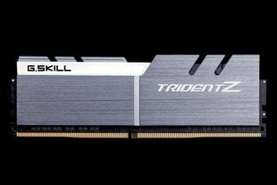 G.Skill Trident Z DDR4, 2x8GB, 3200MHz, CL16 (F4-3200C16D-16GTZSW) hinta ja tiedot | Muisti (RAM) | hobbyhall.fi