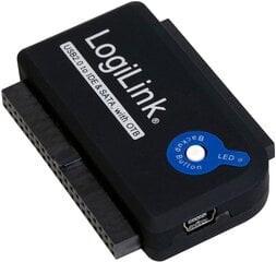 Logilink AU0006C, USB 2.0 / IDE / SATA hinta ja tiedot | Adapterit | hobbyhall.fi