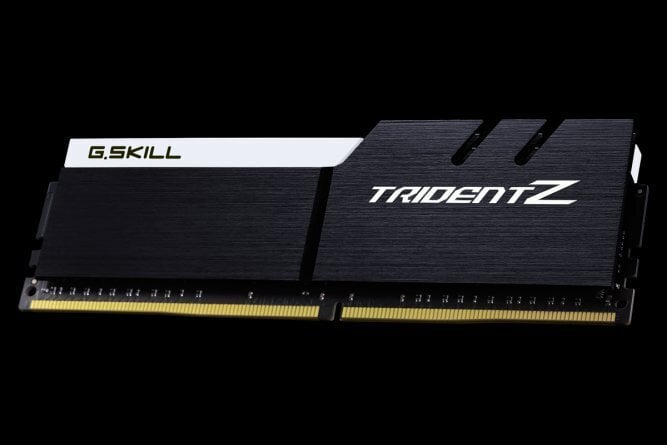 G.Skill Trident Z DDR4, 2x8GB, 3200MHz, CL16 (F4-3200C16D-16GTZKW) hinta ja tiedot | Muisti (RAM) | hobbyhall.fi