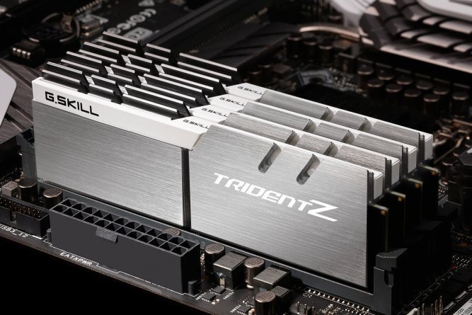 G.Skill TridentZ DDR4, 2x8GB, 3200MHz, CL14 (F4-3200C14D-16GTZSW) hinta ja tiedot | Muisti (RAM) | hobbyhall.fi