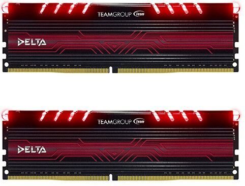 Team Group Delta LED, DDR4, 2x16GB, 3000MHz, CL16 (TDTRD432G3000HC16CDC01) hinta ja tiedot | Muisti (RAM) | hobbyhall.fi