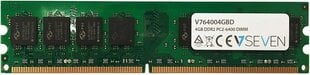 V7 DDR2 4GB, 800MHz, CL5 (V764004GBD) hinta ja tiedot | Muisti (RAM) | hobbyhall.fi