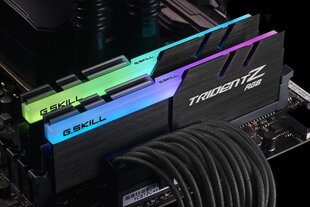 G.Skill Trident Z RGB DDR4, 2x8GB, 3000MHz, CL16 (F4-3000C16D-16GTZR) hinta ja tiedot | Muisti (RAM) | hobbyhall.fi