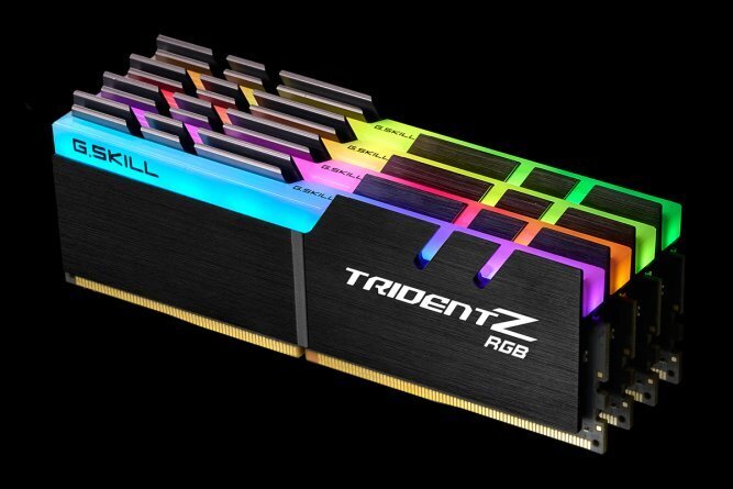 G.Skill TridentZ RGB DDR4, 4x8GB, 3600MHz, CL16 (F4-3600C16Q-32GTZR) hinta ja tiedot | Muisti (RAM) | hobbyhall.fi
