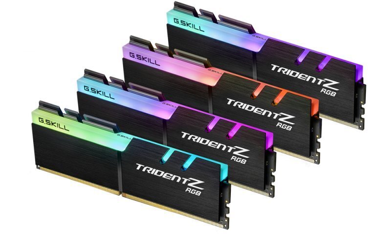 G.Skill TridentZ RGB DDR4, 4x8GB, 3600MHz, CL16 (F4-3600C16Q-32GTZR) hinta ja tiedot | Muisti (RAM) | hobbyhall.fi