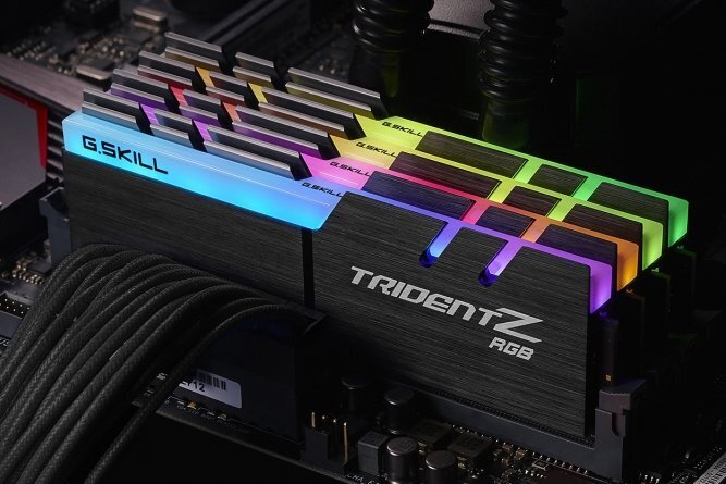 G.Skill TridentZ RGB DDR4, 4x8GB, 3600MHz, CL16 (F4-3600C16Q-32GTZR) hinta ja tiedot | Muisti (RAM) | hobbyhall.fi