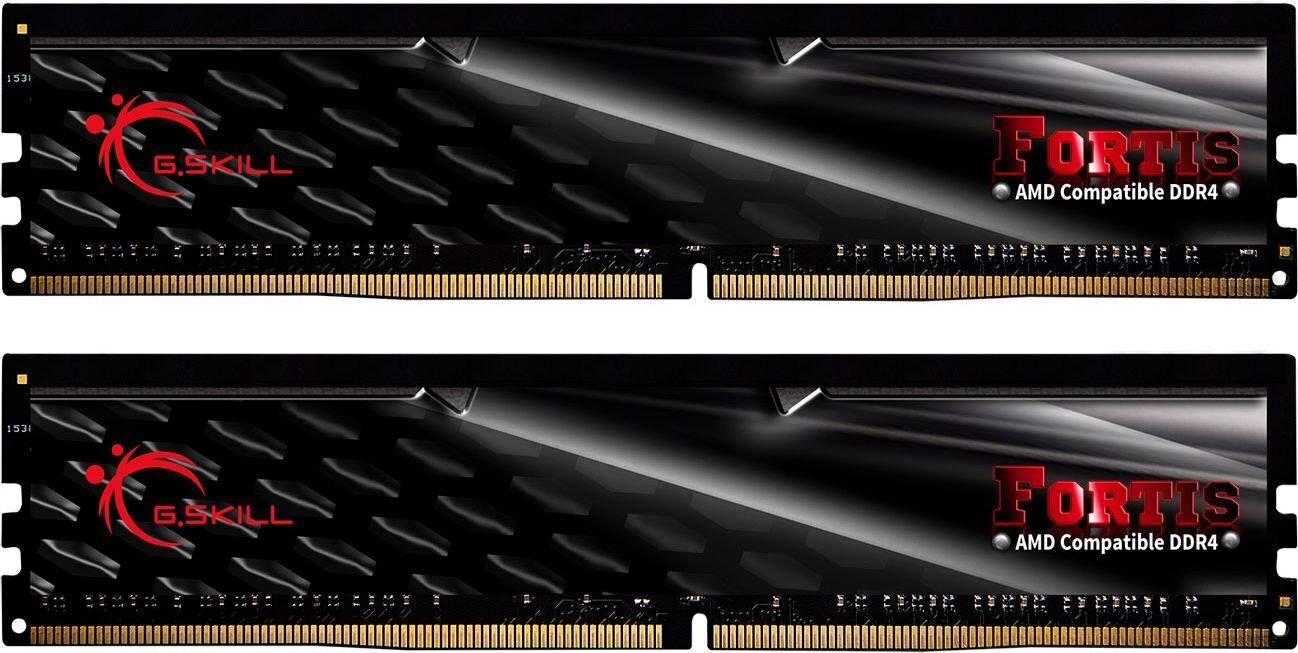 G.Skill Fortis DDR4, 2x16GB, 2400MHz, CL15 (F4-2400C15D-32GFT) hinta ja tiedot | Muisti (RAM) | hobbyhall.fi