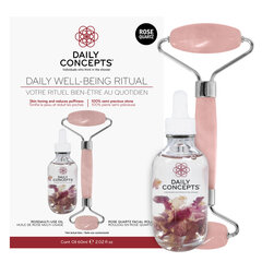 Daily Concepts kvartsirulla + ruusuöljy 60ml hinta ja tiedot | Vartalonhoito | hobbyhall.fi