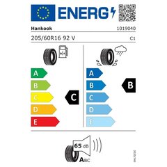 Hankook K117 205/60R16 92V hinta ja tiedot | Kesärenkaat | hobbyhall.fi