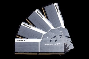 G.Skill TridentZ DDR4, 4x8GB, 3200MHz, CL14 (F4-3200C14Q-32GTZSW) hinta ja tiedot | Muisti (RAM) | hobbyhall.fi