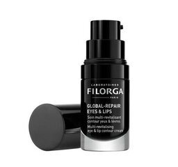 Hoitovoide silmänympärysiholle ja huulille Filorga Global Repair Eyes & Lips 15 ml hinta ja tiedot | Filorga Hajuvedet ja kosmetiikka | hobbyhall.fi