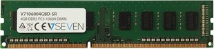 V7 DDR3 4GB, 1333MHz, CL9 (V7106004GBD-SR) hinta ja tiedot | V7 Tietokoneet ja pelaaminen | hobbyhall.fi