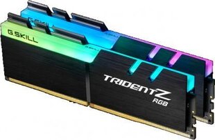 G.Skill TridentZ RGB DDR4, 2x8GB, 3200MHz, CL14 (F4-3200C14D-16GTZRX) hinta ja tiedot | Muisti (RAM) | hobbyhall.fi