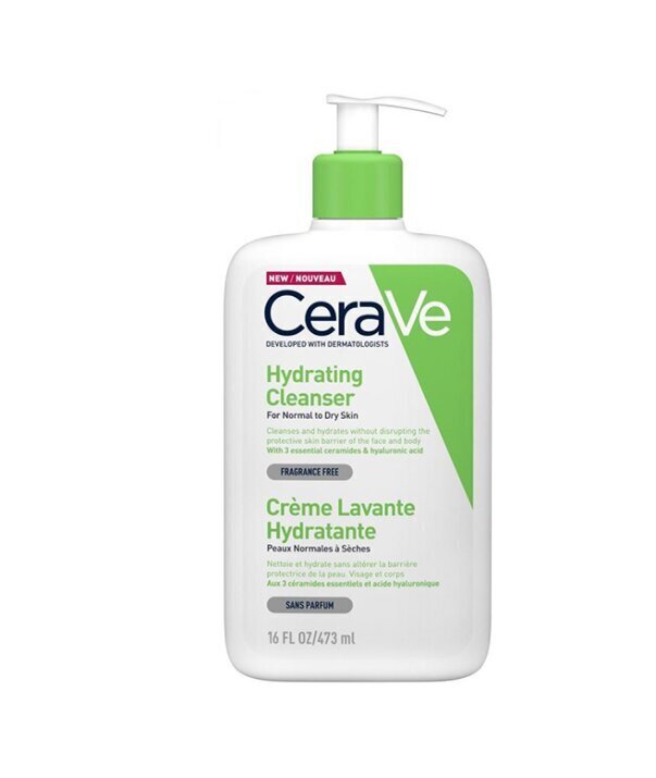 CeraVe 437 ml kosteuttava kasvojen ja vartalon puhdistusvoide hinta ja tiedot | Kasvojen puhdistusaineet | hobbyhall.fi