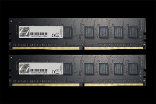 G.Skill 16 Gt (2 x 8 Gt) NT-sarjan DDR4 PC4-19200 2400 MHz 288-nastainen Intel X299 / Z270 / Z170 / X99 (F4-2400C17D-16GNT) hinta ja tiedot | Muisti (RAM) | hobbyhall.fi