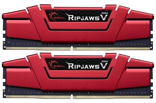 G.Skill DDR4 Ripjaws V, 2x8GB, 3600MHz, CL19 (F4-3600C19D-16GVRB) hinta ja tiedot | Muisti (RAM) | hobbyhall.fi